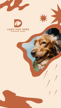 Doggo Friday Feeling  Facebook Story Design