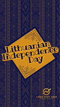 Folk Lithuanian Independence Day YouTube short Image Preview