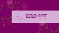 Spring Watercolor YouTube Banner Image Preview