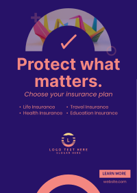 Protect What Matters Poster Design