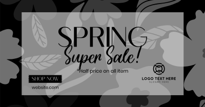 Spring Has Sprung Sale Facebook ad Image Preview