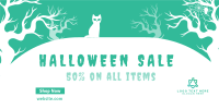 Spooky Midnight Sale Twitter post Image Preview