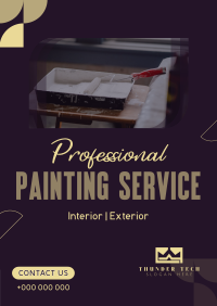 Professional Painting Service Poster Image Preview