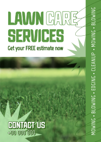 Professional Lawn Services Flyer Image Preview