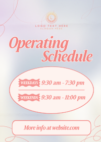 Soft Operating Hours Poster Preview