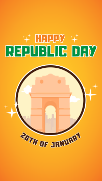 Happy Republic Day Instagram Story Design