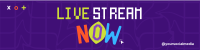 Live Stream Waves Twitch banner Image Preview