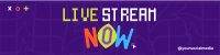 Live Stream Waves Twitch Banner Image Preview