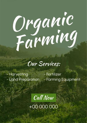 Farm for Organic Flyer Image Preview