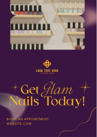 Salon Glam Nails Flyer Image Preview