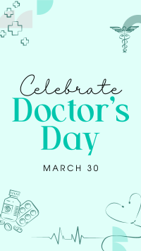 Celebrate Doctor's Day Instagram Reel Design