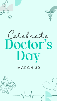 Celebrate Doctor's Day Instagram Reel Image Preview