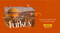 Turkey Travel Facebook Event Cover Design