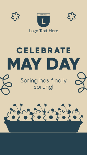 Celebrate May Day Instagram story
