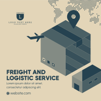 International Logistic Service Instagram post Image Preview