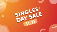 Singles' Day Sale Facebook event cover Image Preview
