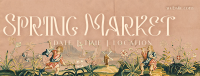 Rustic Spring Sale Facebook cover Image Preview