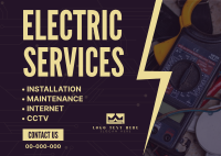 Electrical Service Professionals Postcard Image Preview