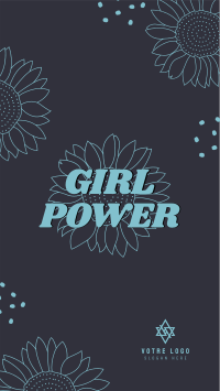 Girl Power Facebook Story Design