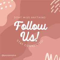 Stay Connected Instagram Post Design