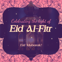 Eid Al Fitr Lantern Instagram Post Design