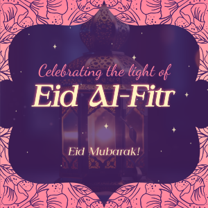 Eid Al Fitr Lantern Instagram post Image Preview