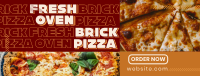 Yummy Brick Oven Pizza Facebook cover Image Preview