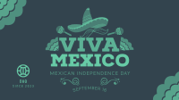 Viva Mexico Sombrero Animation Image Preview