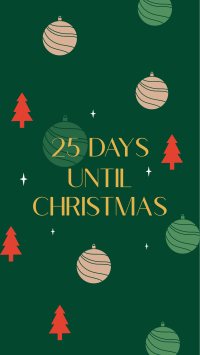 Christmas Countdown Facebook story Image Preview