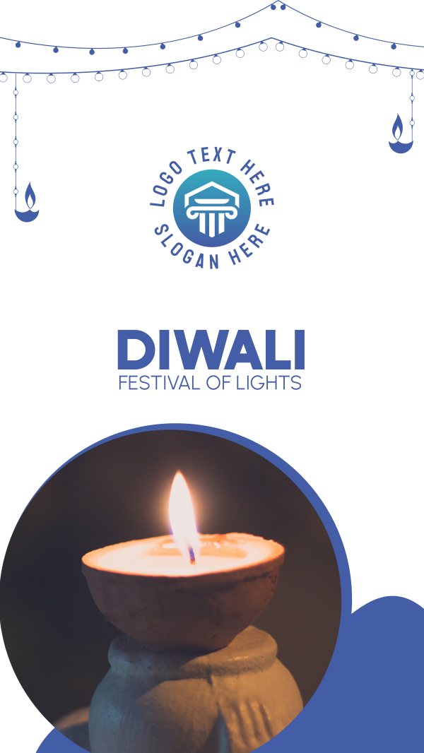 Diwali Event Instagram Story Design Image Preview