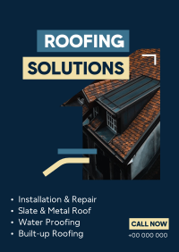 Roofing Solutions Poster Image Preview