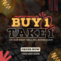 Buy 1 Take 1 Barbeque Linkedin Post Image Preview