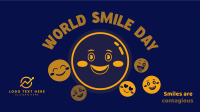 Emoticons Smile Day Facebook event cover Image Preview