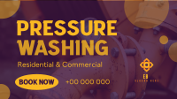 Pressure Wash Service Facebook event cover Image Preview