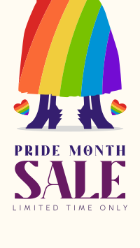Pride Clearance Sale Instagram Story Design
