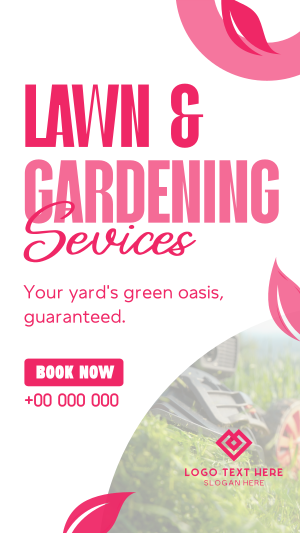 Professional Lawn Care Services Instagram Reel Image Preview