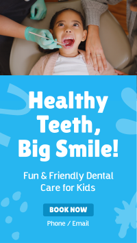 Pediatric Dental Experts Instagram reel Image Preview