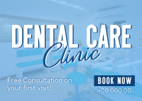 Dental Orthodontics Service Postcard Design