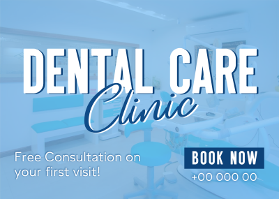 Dental Orthodontics Service Postcard Image Preview