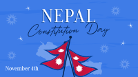 Nepal Constitution Day Facebook Event Cover Design