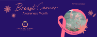 Supporting Cancer Heroes Facebook Cover Design