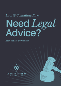 Professional Lawyer Flyer Design