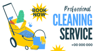 Cleaner for Hire Facebook Ad Design