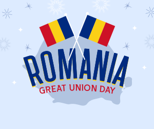 Romania Great Union Day Facebook post Image Preview