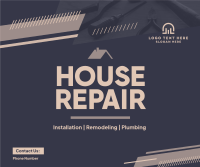 Home Repair Services Facebook Post Design
