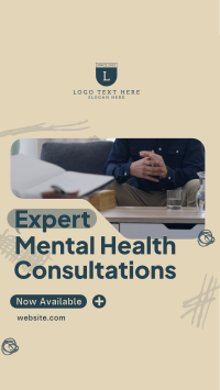 Mental Health Consultation Instagram Reel Preview