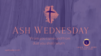 Ash Wednesday Celebration Facebook event cover Image Preview