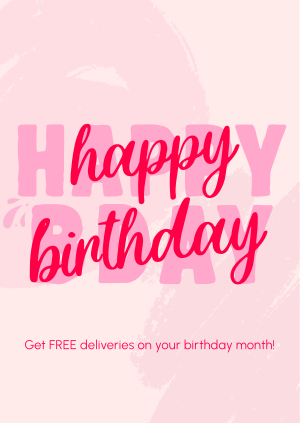 Birthday Deals Poster Image Preview