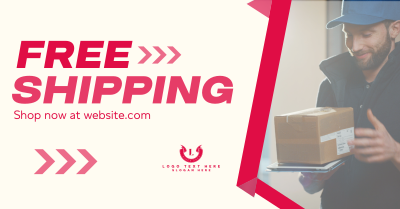 Limited Free Shipping Promo Facebook ad Image Preview