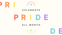 Pride All Month Facebook Event Cover Design